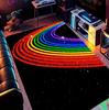 Dreams Cosmic Stars Carpet Esports Room Fashion Design Non-Slip Floor Mat for Kids Playroom Living Room Bedroom Home Decor