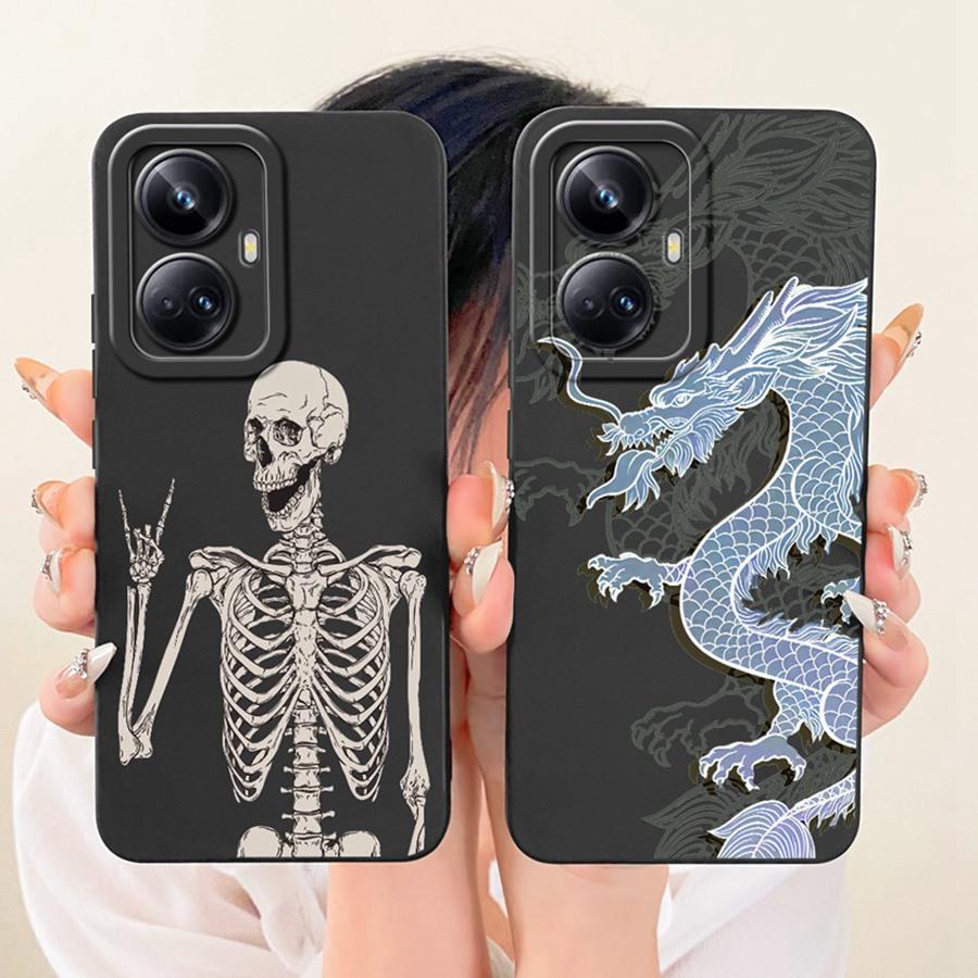 For Realme 10 Pro Case 10Pro+ Cover Rabbit Cartoons Silicone Soft Back Case For Realme10 Pro Plus Phone Case Protective Shell