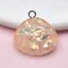 Jelly Resin Colorful Shell Earrings & Keychain Sequins Pendant - DIY Handmade Jewelry Accessories