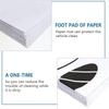 10/25 ks Jednorázové papírové podložky pod nohy Přenosné podložky pod nohy do vozidla Skládací podlahové rohože Podložka pod nohy do auta Příslušenství do interiéru auta