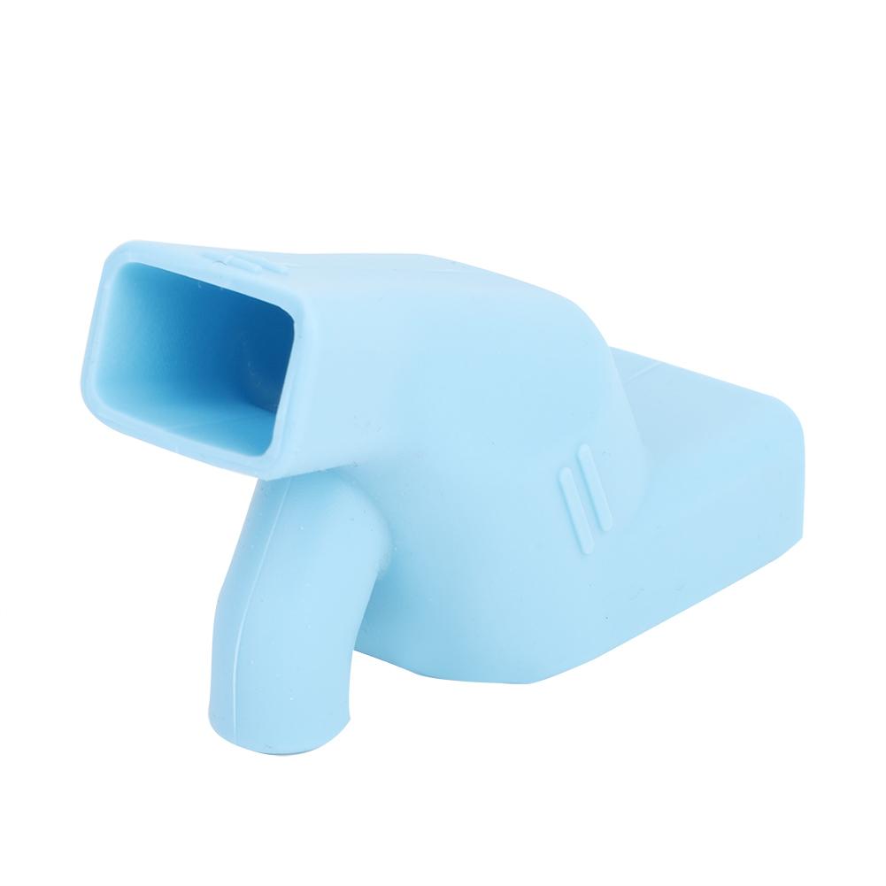 

Silicone Faucet Extender Spout Extender for Sink Faucets Hand Washing for Kids (Blue) синій