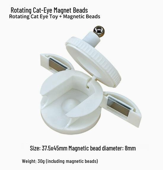 Magnete Triplo Occhio di Gatto: Strumento Magnetico per Unghie Cilindrico, Forte e Grande