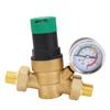 Vann trykkregulator Messing Nøyaktig Multifunksjonell   Filter Vann trykkregulator med