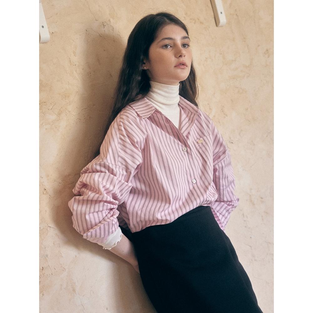 

Ваше имя здесь Классическая полосатая рубашка 3col Y4t099 IVORY STRIPE F