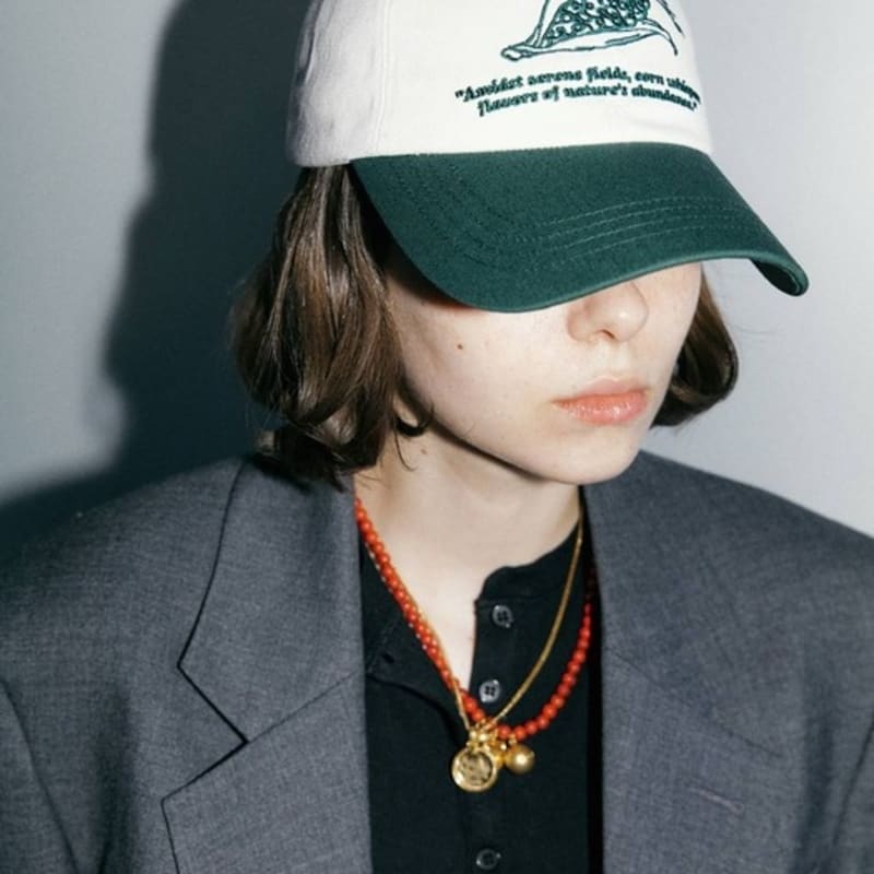 Mais CORN LOVERS CLUB BALL CAP / GREEN