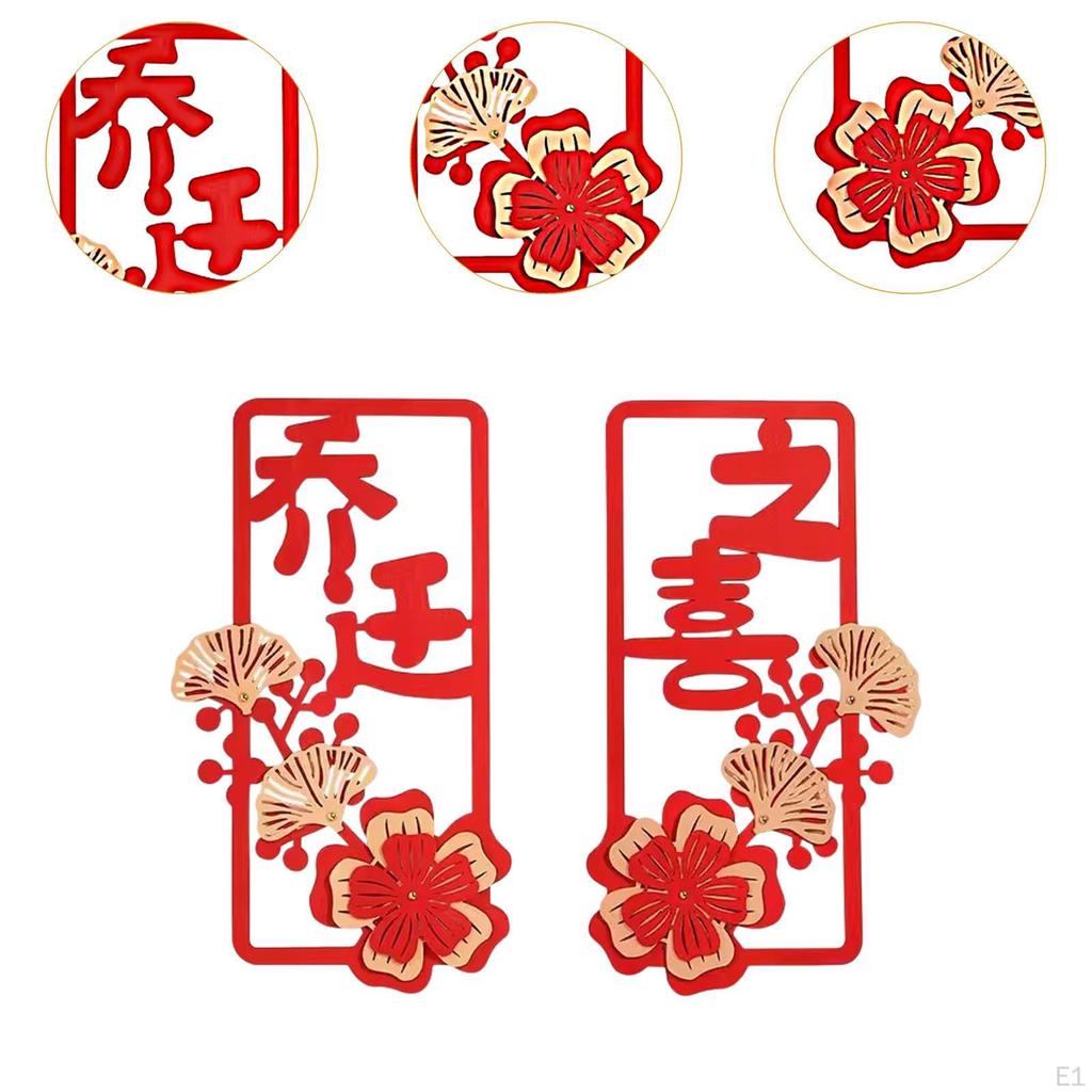 Chinese Year Couplets Snake Ornament Decor Traditional Creative Spring Festivals