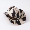Wide Brim Cow Print Western Caps Cow Print Pattern Retro Style Western Cowboy Hat UV Protection National Style Hat Party Events
