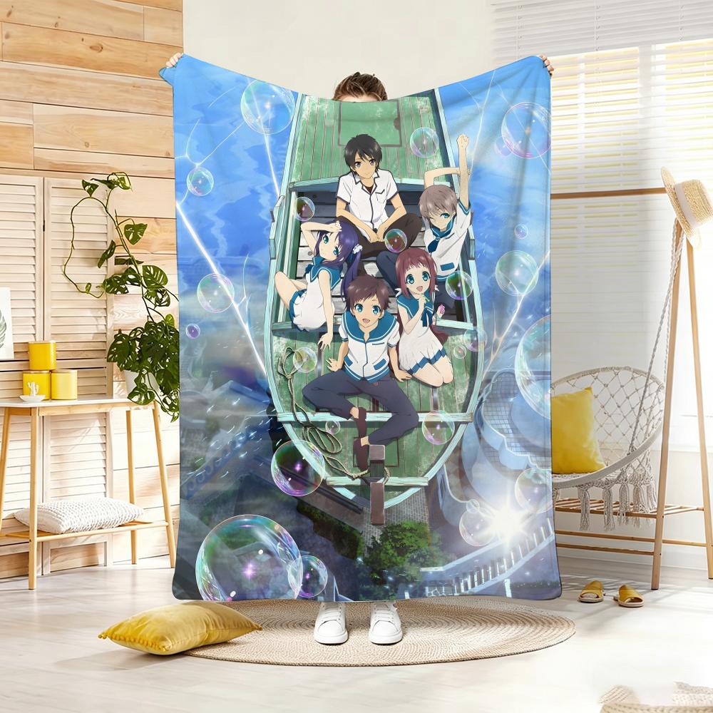 Anime N-NagiS AsuS A Lull in the SeaS Throw Soft Warm Throw Blanket for Bedroom Living Room Bed Travel Camping Picnic Gift