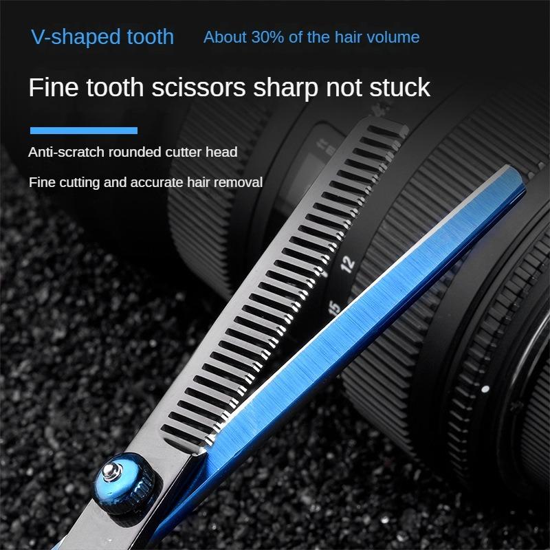 Haarschere 6,5 Professionelle Friseurschere Effilierschere Set Haarschneideschere