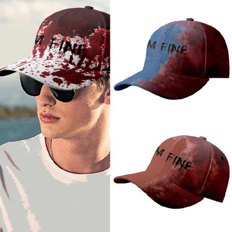 Creep Halloween Baseball Hat for Various Parties Unisex Baseball Caps for Costume Enthusiasts Halloween Props Headpiece