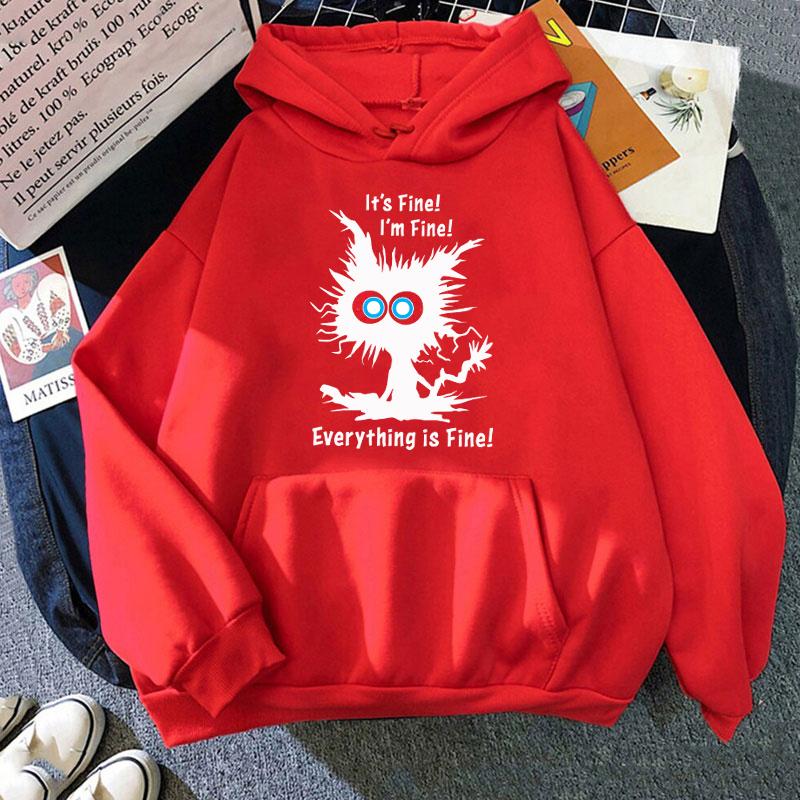 Móda Dámská mikina s kapucí s jemným potiskem Podzimní sportovní svetr pro volný čas(Odeslání do 48 hodin)