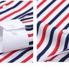 Men's Dress Shirts Stripe Long Sleeve Stretch Wrinkle-Free Formal Shirt Business Casual Button Down Shirts