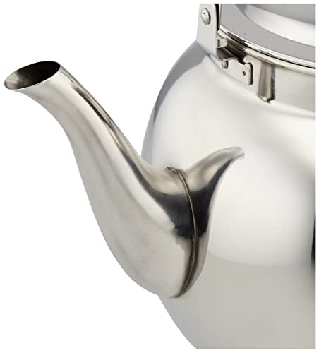 Bestco Großer Edelstahl-Wasserkocher, 6L, Induktionsgeeignet, ND-5376