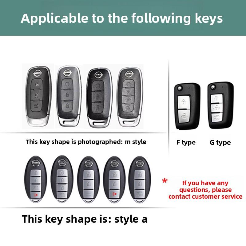 3 Button Car Key Case Cover Shell For Nissan Qashqai X-Trail T32 T31 Juke J10 J11 Kicks Tiida Pathfinder Note For Infiniti