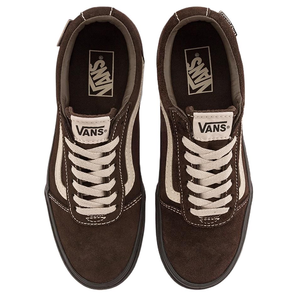 Vans Ward Guard Comfortable Versatile Low-Top Skate Shoes Men Sneaker Brown VN000CZFCFB