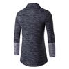 Winter Sweater Coat Contrast Colors Cardigan Vintage Long Sleeve Extra Warm Winter Coat
