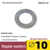 Galvanized Thickened Flat Washer M3-M16