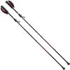 MIZUNO Nordic Walk Folding Walking Poles Set of C3JTPB10 4-Section LITE, 2, Unisex, Red,