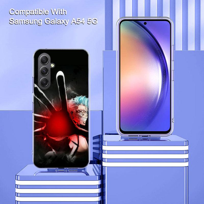 Grimmjow Jaegerjaquez Phone Case for Samsung A16 A26 A36 A56 A17 A37 A57 A07 A06 A02S A03 A04S A05S Galaxy Note 20 10 A50S A71 A