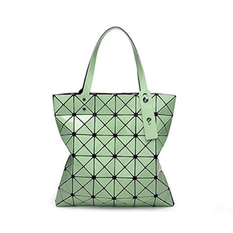 Geometrische Raute Damen Schultertasche - Sommer 2020 Japanischer Stil Trendige Handtasche