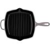 Квадратная сковорода-гриль Le Creuset цвет флинт 26x26 см (20183264440422)