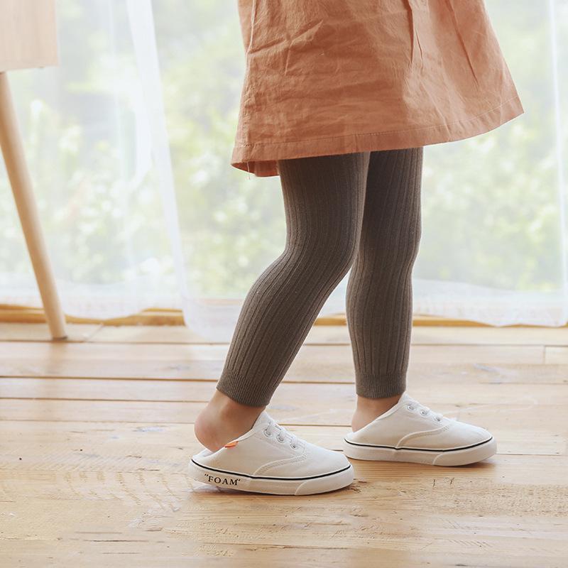 Korean Style Children's Candy Color Tights – Spring & Autumn Baby Leggings