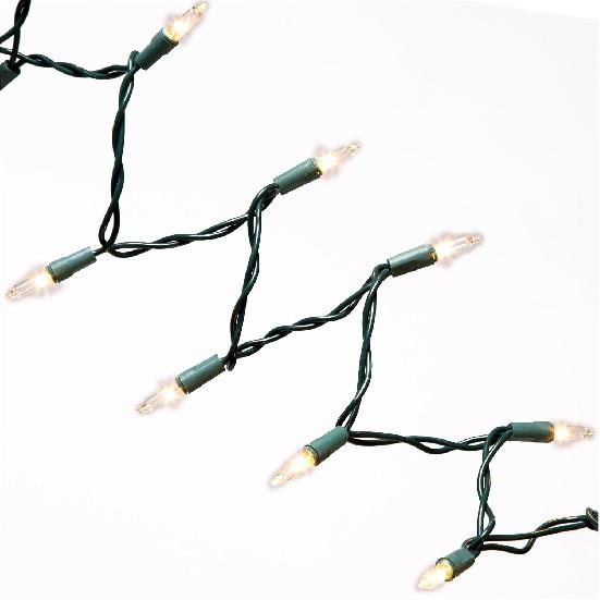 50-Count Clear Christmas Light Set