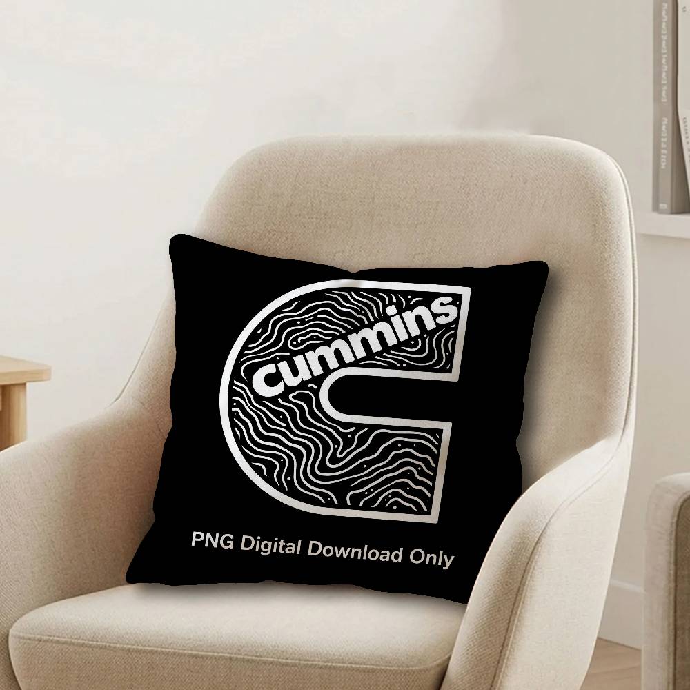 CUMMINS CAR Pillow Cover for Bedroom Room and Living Room Sofa Decorative Cushion Cover