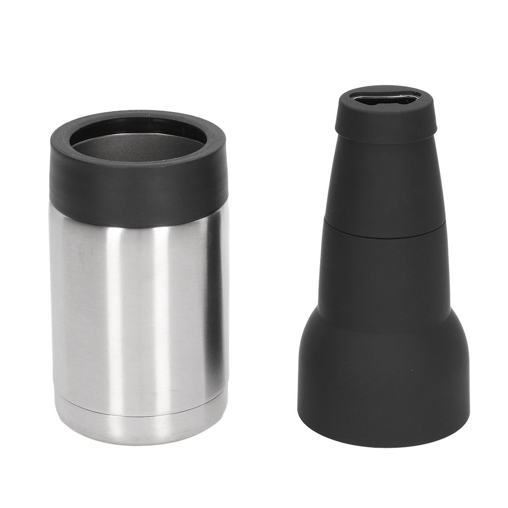 Vacuum Double Wall Stainless Steel Can Insulation and Cold Storage Tank with Bottle Opener Steel