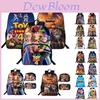 Cartoon Print Backpack For Kids Versatile School Bag With Cute Design And Spacious Capacity