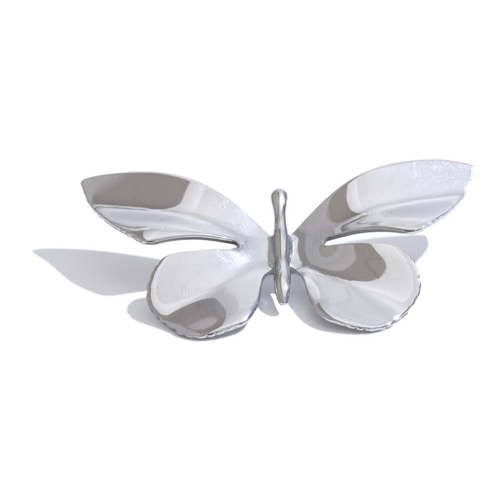 

Yhpup Chic Stainless Steel Golden Metal Butterfly Brooch Pin for Women 18K PVD Plated Fashion Waterproof Charm Jewelry Gift