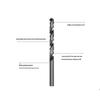 Bosch High-Speed Steel Straight Shank Twist Drill Bit