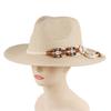 Summer new fashion casual Panama straw hat outdoor beach visor women's sun hat