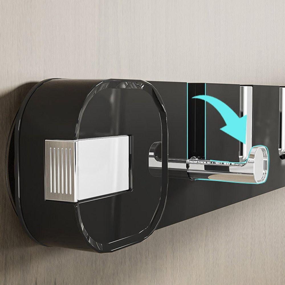 Detachable Foldable Wall Row Hook Waterproof Door Back Clothes Hook INS Key Hook Rack  Towels