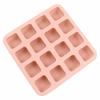 16 Cavity Chocolate Truffles Mold Square Shape Gummy Making Mold New Baking Moulds  Snacks DIY