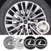4 pezzi 62mm Coprimozzo Centrale Ruota Auto Copertura Antipolvere Cerchione Emblema Per Lexus RX NX UX GX ES260 ES300 LS500 IS250 RX350 LX570 LX600