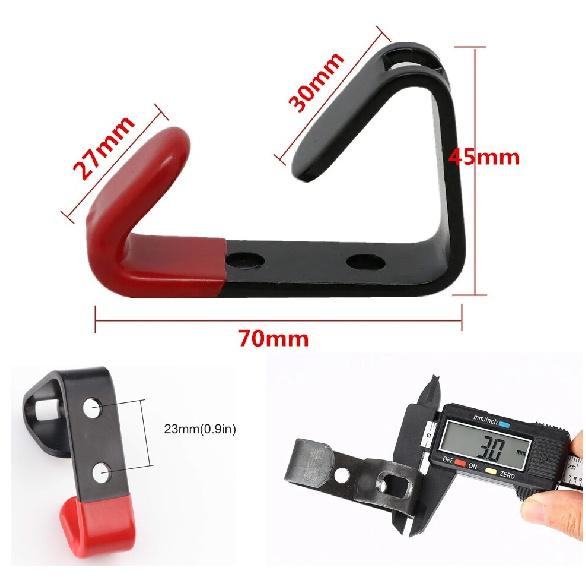 5x Metal Holder Wall Mounted Hanging Wheel Rim Hub Hooks Shop Display Stand Rack