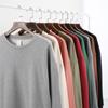 Unisex Oversized Cotton Sweatshirt Round Neck Casual Pullover Daily Wear Streetwear