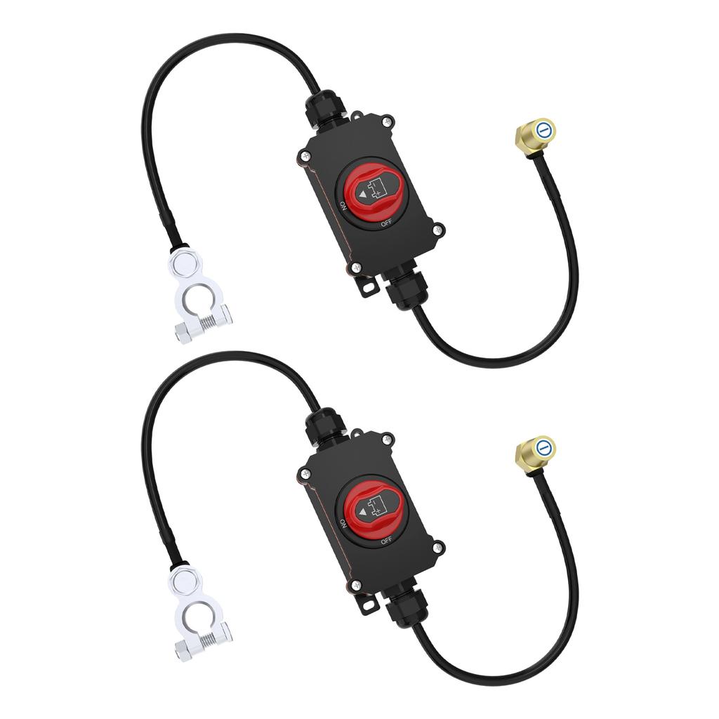 High Current Battery Disconnect Switches 12-24V Isolator Cut Off Switches for Marine Boat Car Truck Campers