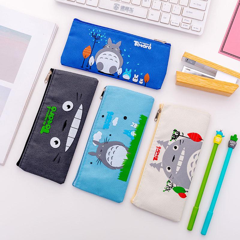 

Creative Cartoon Totoro Pencil Case - Perfect Gift for Students and Kids, School Supplies Pencil Bag