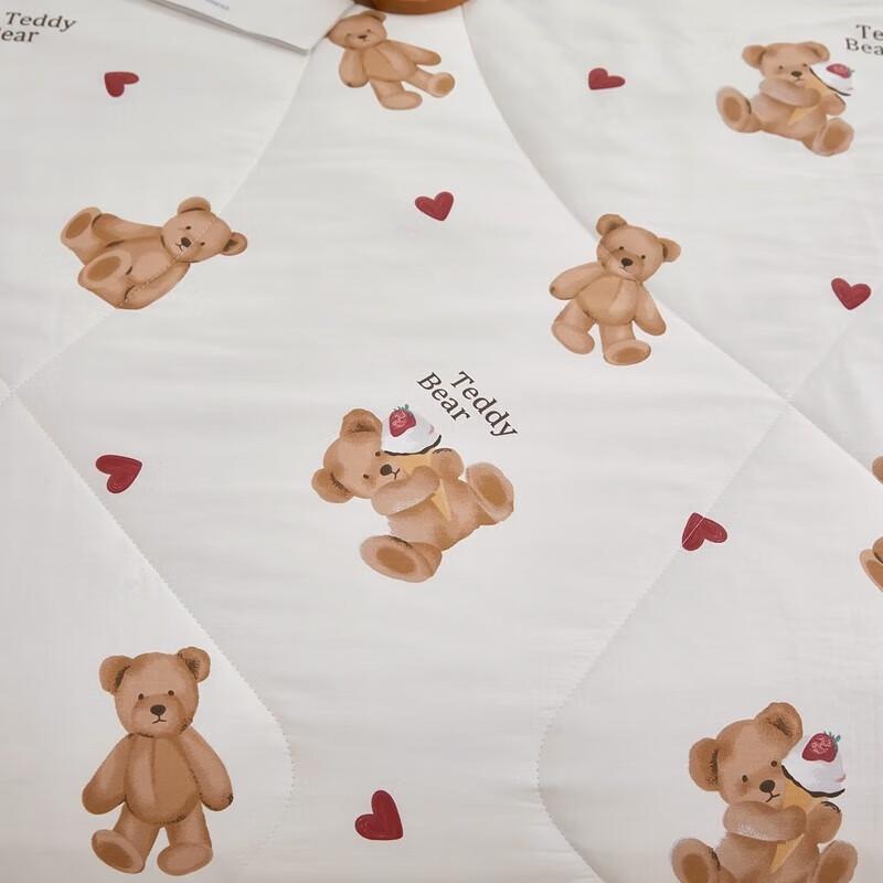HMHM Hug Bear Washable Summer Cooling Quilt