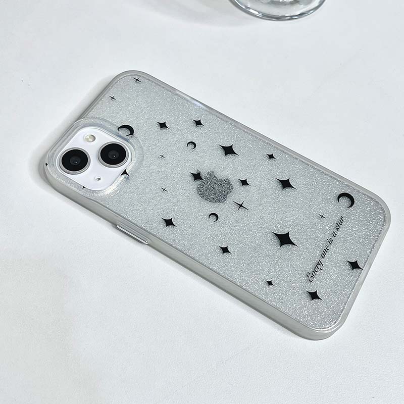 Dream Stars Ins Lucky Moon Jane Custodia per Telefono Lucida Cartoon Imd Per Iphone 13 12 Promax 14 11 Pro Max Copertura Posteriore in Silicone Morbido Capa