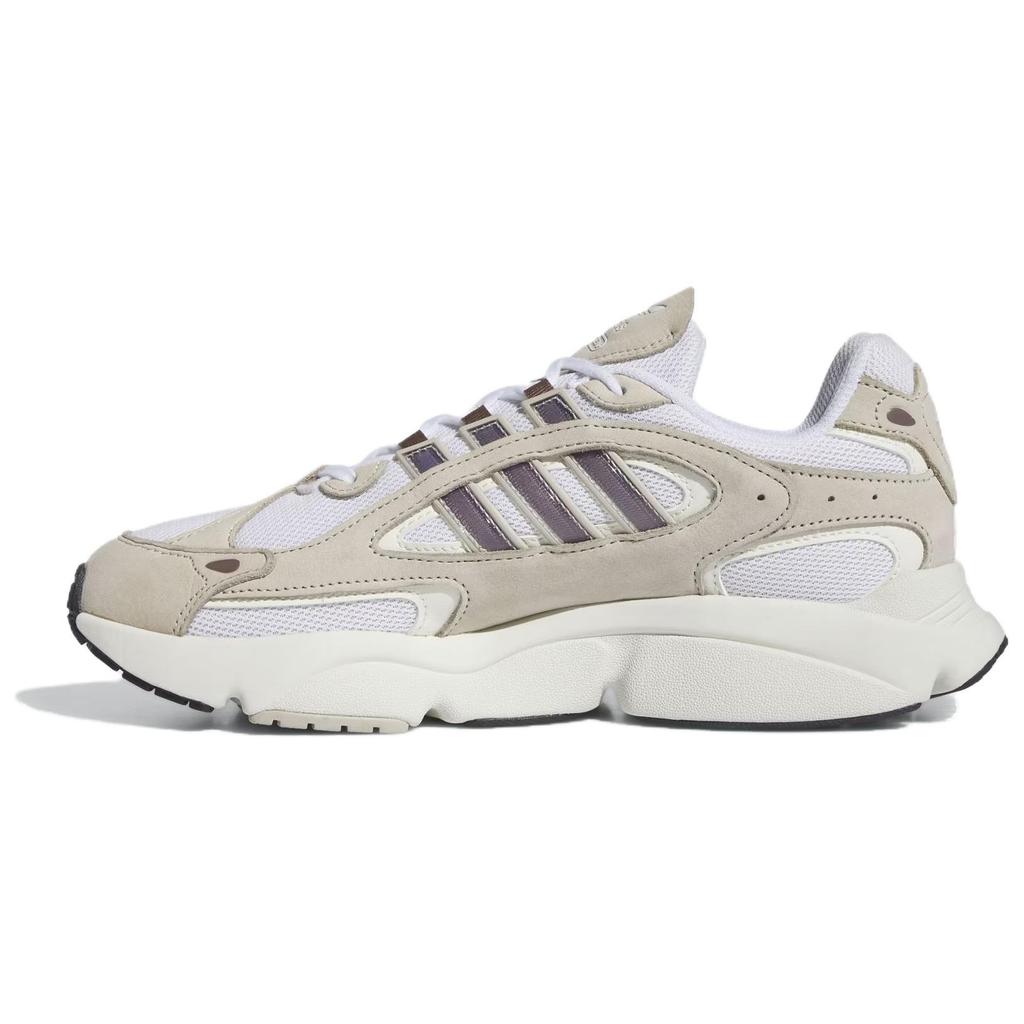 Adidas Originals Ozmillen Comfortable Fabric Shock Absorption Durable Low-Top Casual Running Shoes Unisex Sneakers White Gray IF6893