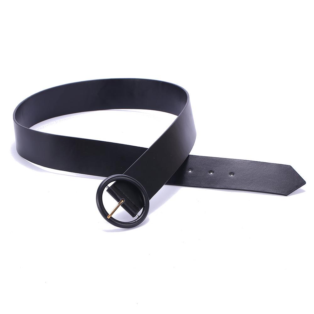 Casual Metal Buckle Student Trousers Belt Women's Belt E-commerce Simple Ins Style Automatic Buckle Belt