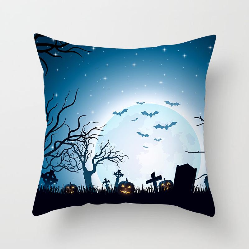 Pillow Covers Halloween Day Home Sofa Cushion Covers Office Supplies