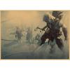Assassin's Creed Retro Kraft Paper Wall Poster Mural 250
