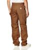 Carhartt Duck Utility Work Dungaree Size US 34W x Black Men's Double-Front Pants, B01, Size 30L, Color