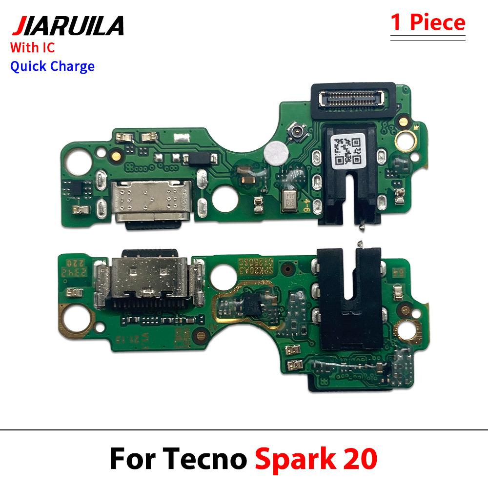 Usb Dock Charger For Tecno Spark 11 Pro Spark 11c BG7 Spark Pro Plus KG7 Charging Board Module Flex Connector Ports