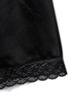Tudument Satin Dot Sleeveless Dress_Black