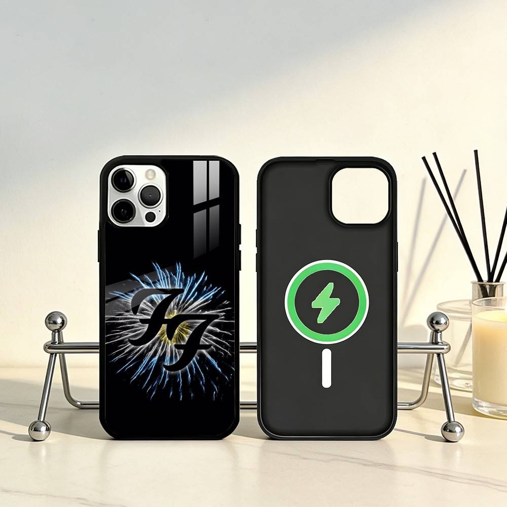 Foo F-Fighters band Phone Case For iPhone17,16,15,14,13,12,11 Plus,Pro Max Magnetic For Magsafe Wireless Charging